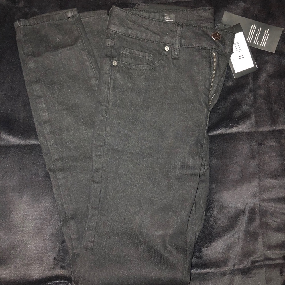 black armani exchange jeans